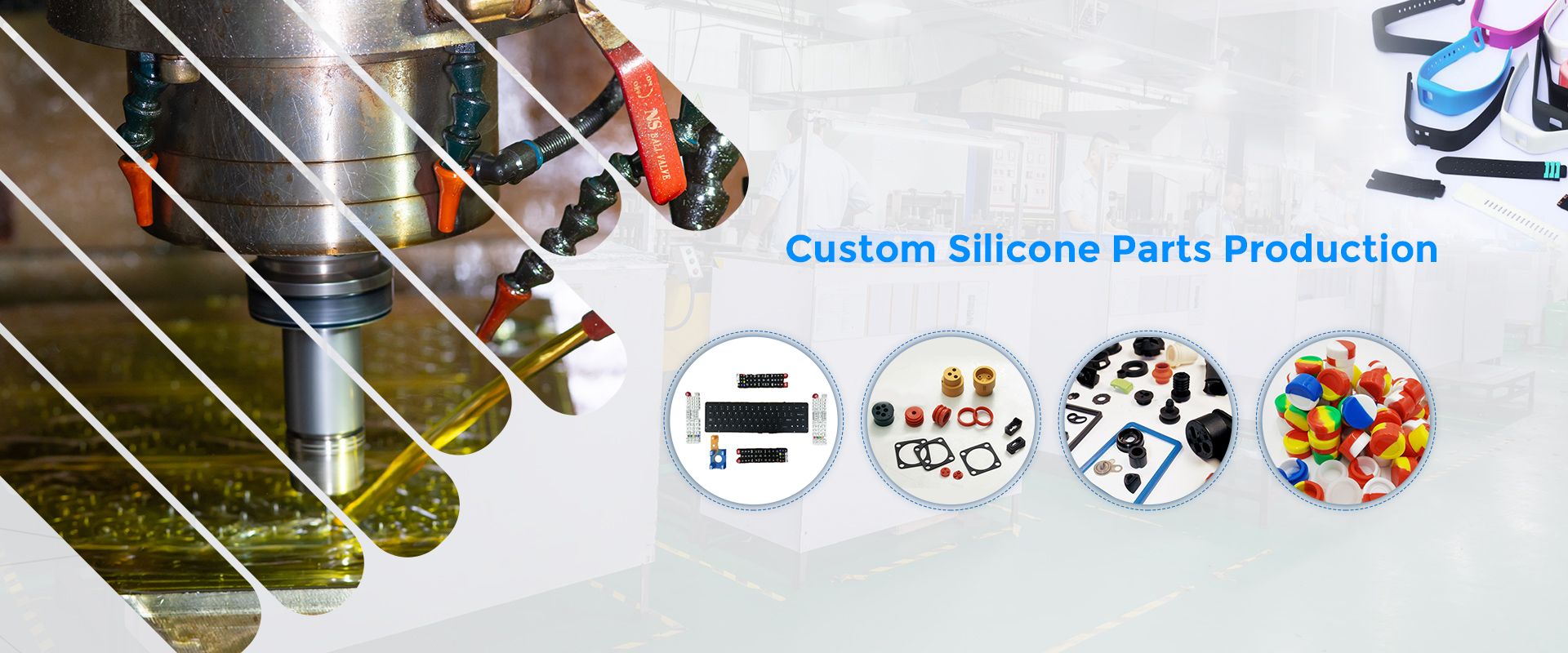 Custom Silicone Parts Production