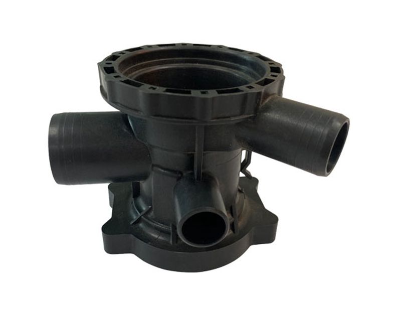 plastic pump body for washing machine